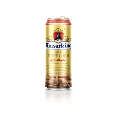凯撒王白啤酒 500ml