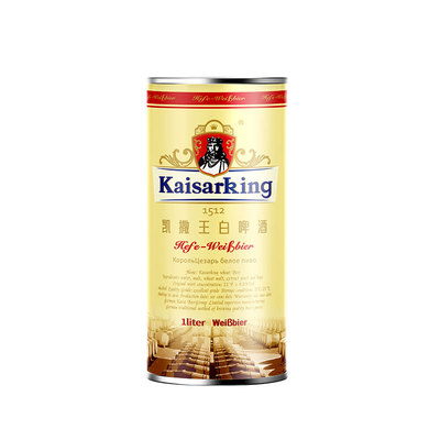 凯撒王白啤酒 1L