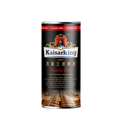 凯撒王黑啤酒 1L